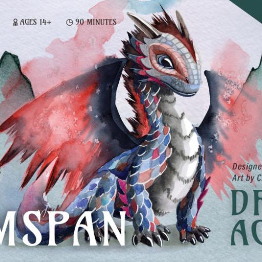 Imagen de juego de mesa: «Wyrmspan: Dragon Academy»
