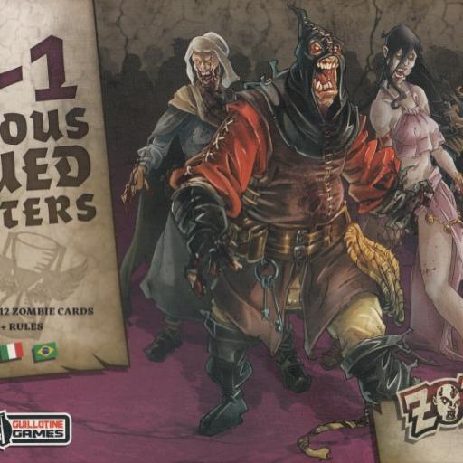 Imagen de juego de mesa: «Zombicide: Black Plague – NPC-1 – Notorius Plagued Characters»