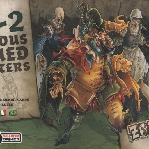 Imagen de juego de mesa: «Zombicide: Black Plague – NPC-2 – Notorius Plagued Characters»