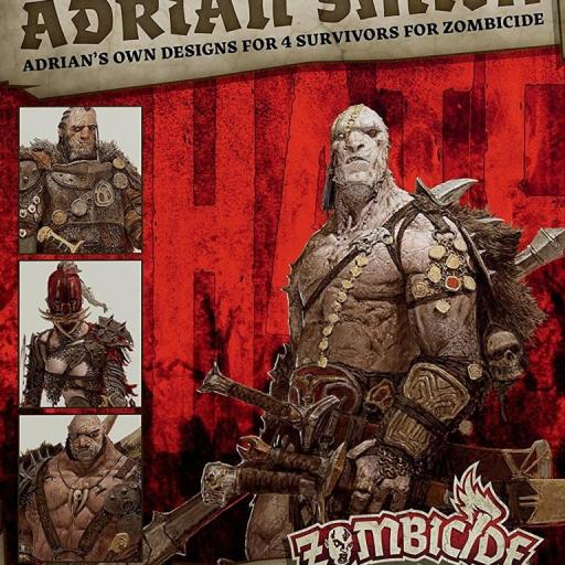 Imagen de juego de mesa: «Zombicide: Black Plague Special Guest Box – Adrian Smith»