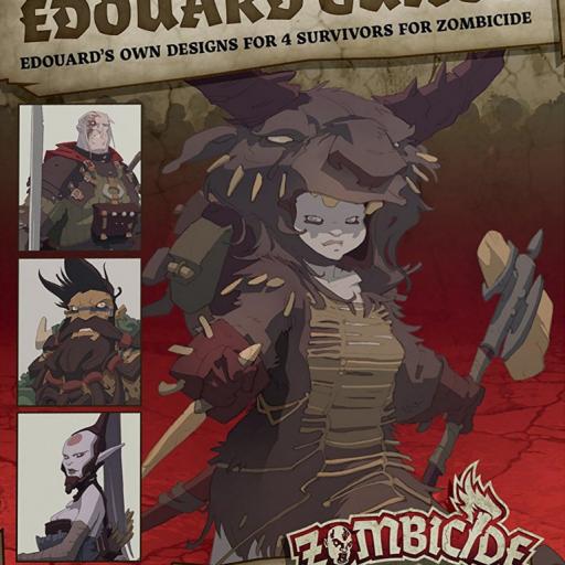 Imagen de juego de mesa: «Zombicide: Black Plague Special Guest Box – Edouard Guiton»
