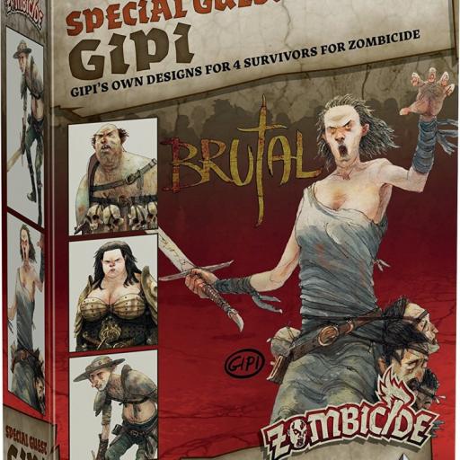 Imagen de juego de mesa: «Zombicide: Black Plague Special Guest Box – Gipi»