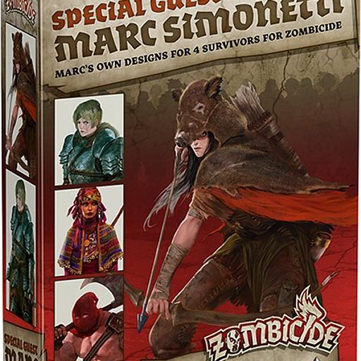 Imagen de juego de mesa: «Zombicide: Black Plague Special Guest Box – Marc Simonetti»