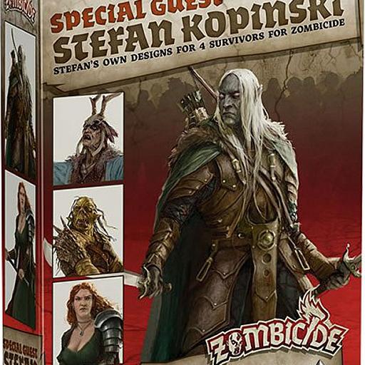 Imagen de juego de mesa: «Zombicide: Black Plague Special Guest Box – Stefan Kopinski»