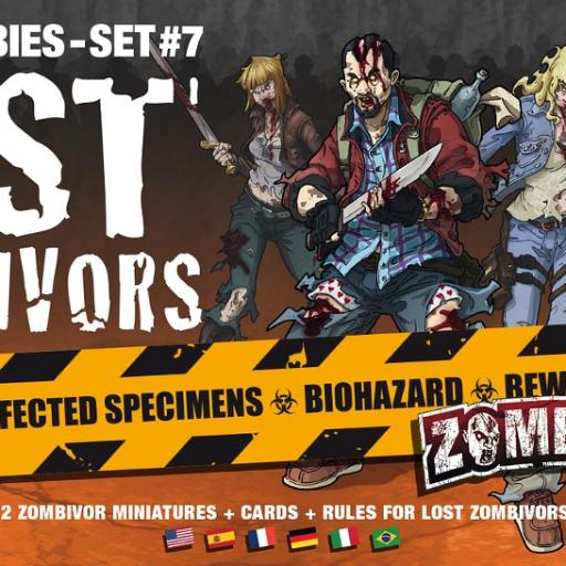 Imagen de juego de mesa: «Zombicide Box of Zombies: Lost Zombivors»