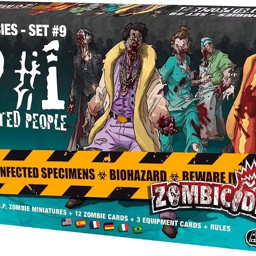 Imagen de juego de mesa: «Zombicide Box of Zombies: VIP #1 – Very Infected People»