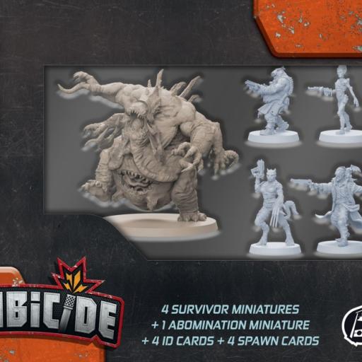 Imagen de juego de mesa: «Zombicide: Invader – Survivors of the Galaxy»