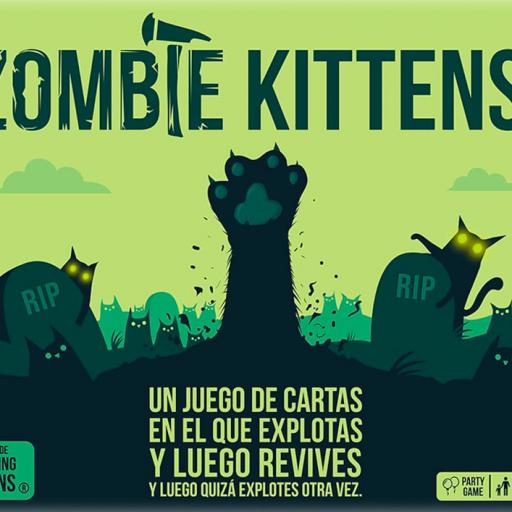 Imagen de juego de mesa: «Zombie Kittens»