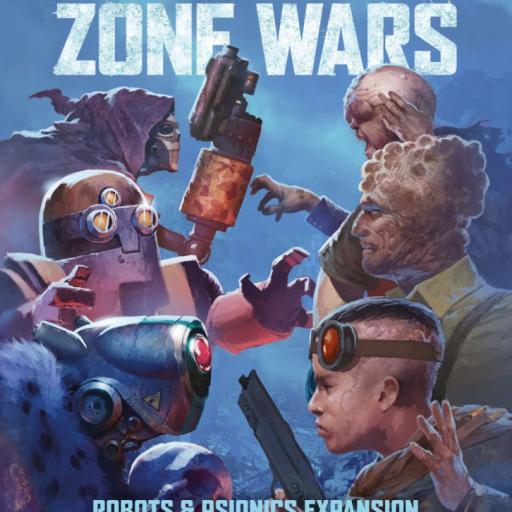 Imagen de juego de mesa: «Zone Wars: Robots & Psionics»