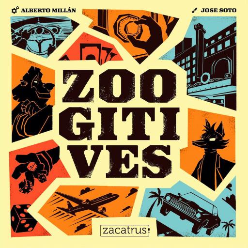 Imagen de juego de mesa: «Zoogitives»