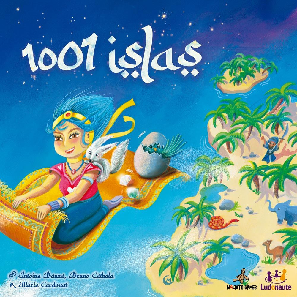 Imagen de juego de mesa: «1001 Islas»