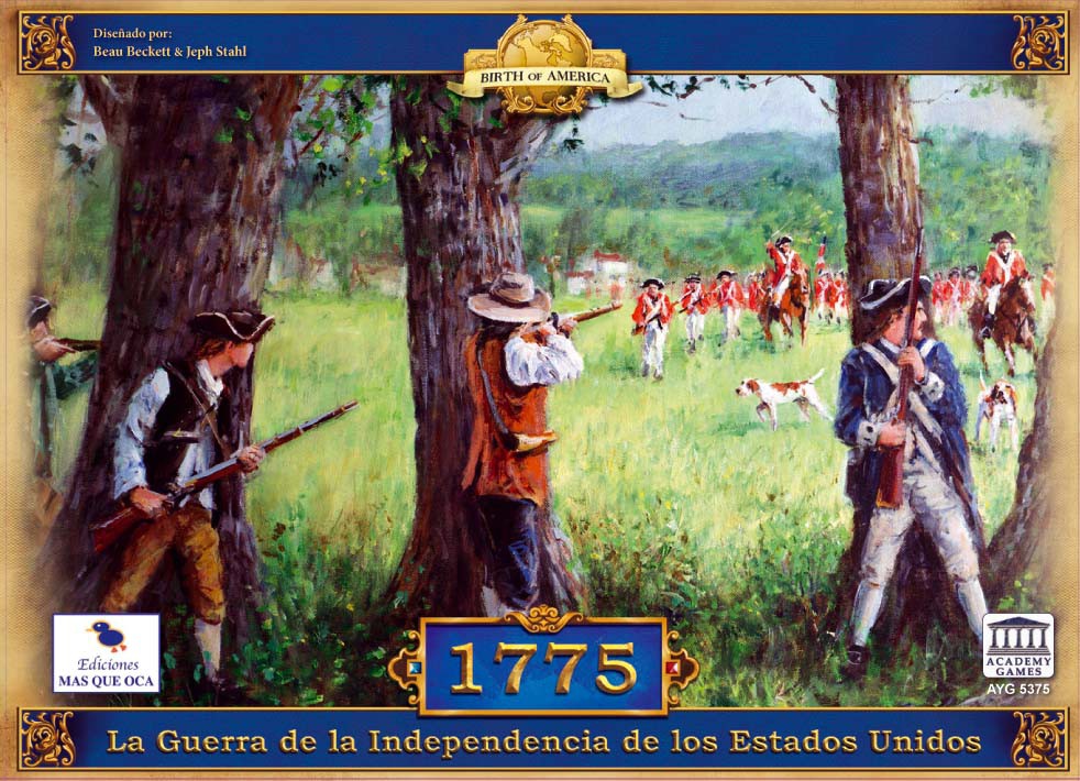 Imagen de juego de mesa: «1775: La Guerra de la Independencia de los Estados Unidos»