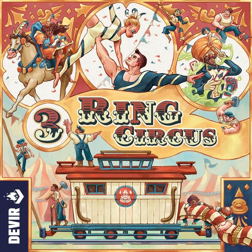 Imagen de juego de mesa: «3 Ring Circus»
