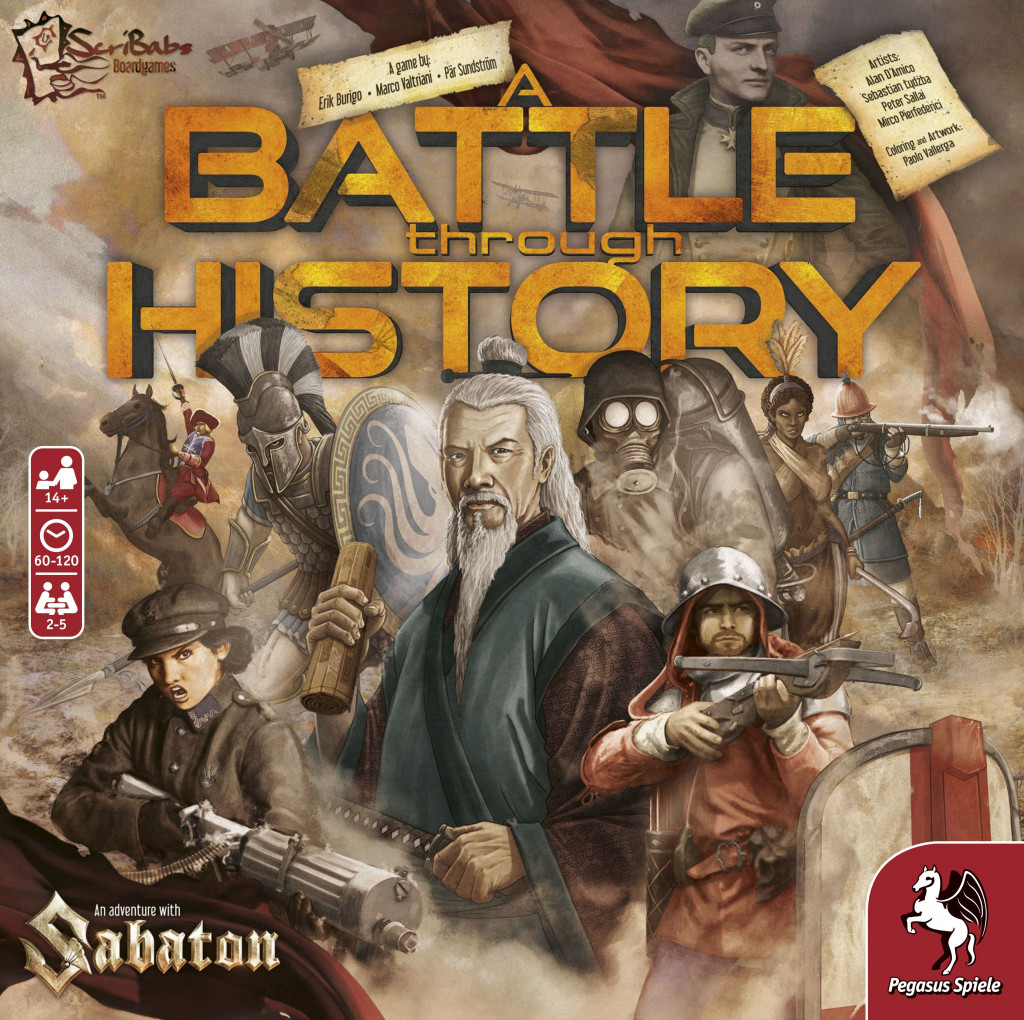 Imagen de juego de mesa: «A Battle Through History»