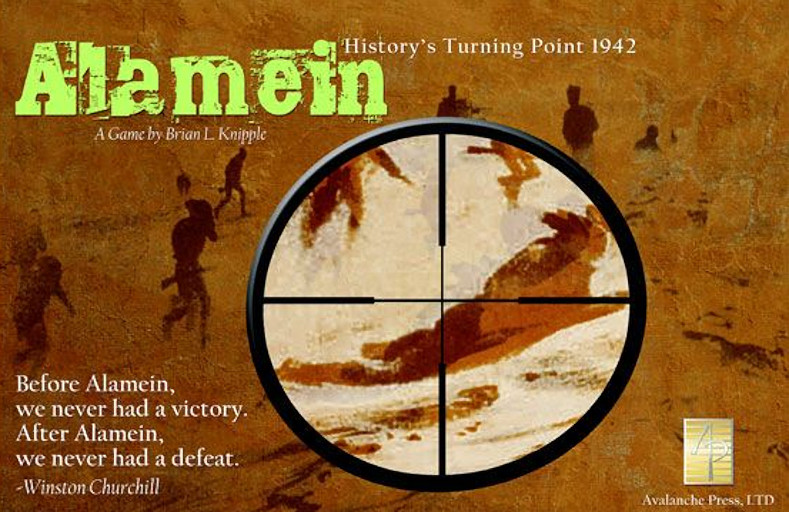 Imagen de juego de mesa: «Alamein: History's Turning Point 1942»