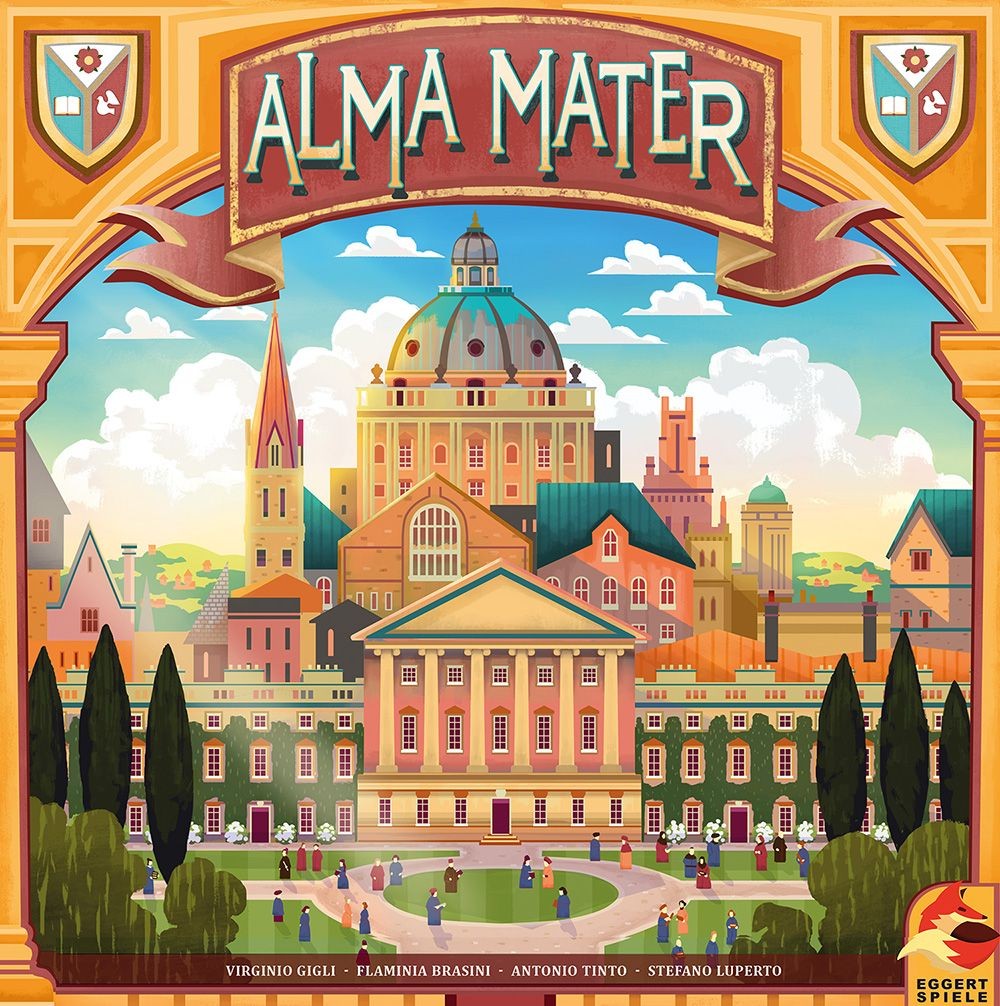 Imagen de juego de mesa: «Alma Mater»