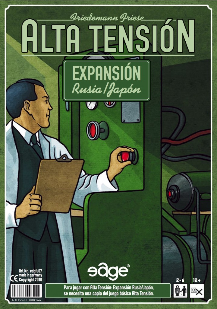 Imagen de juego de mesa: «Alta Tensión: Expansión Rusia/Japón»