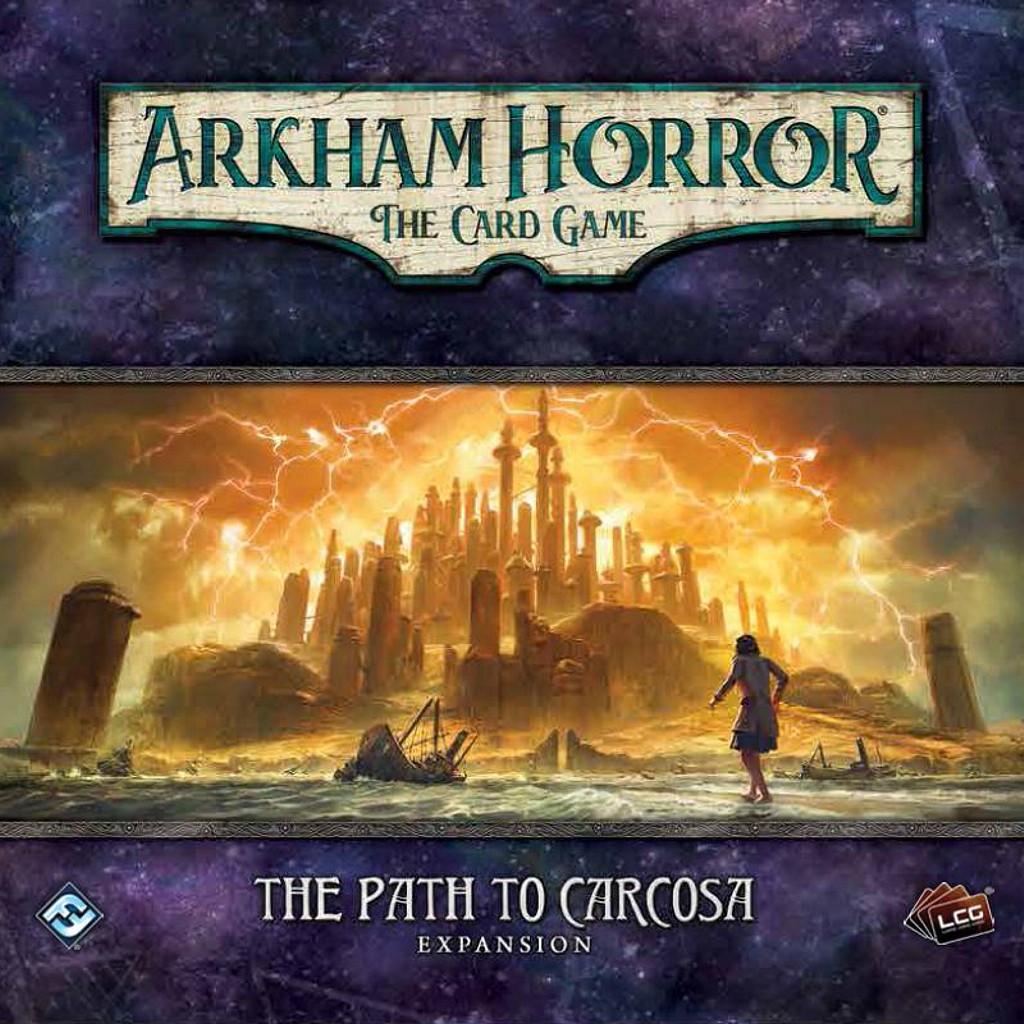 Imagen de juego de mesa: «Arkham Horror: LCG – El camino a Carcosa»