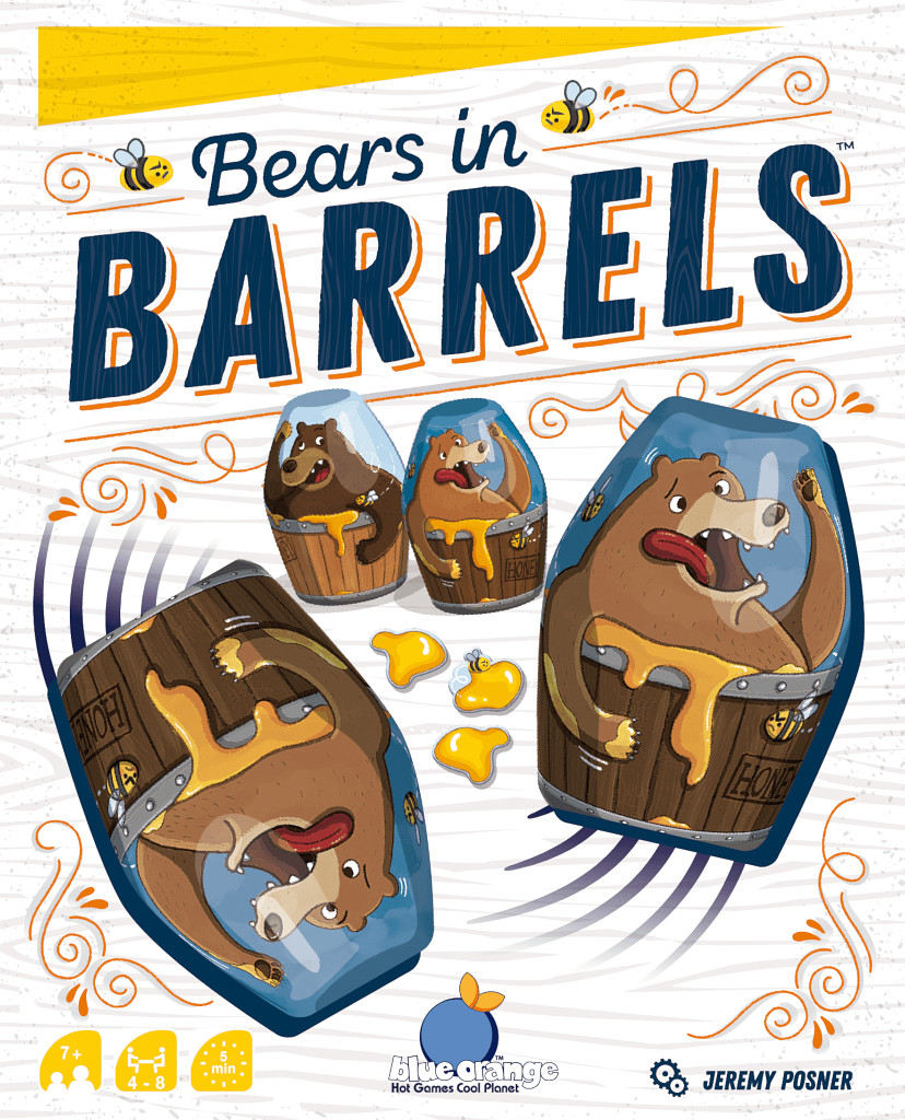 Imagen de juego de mesa: «Bears in Barrels»