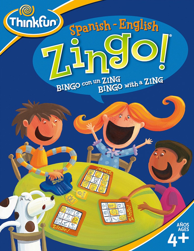 Imagen de juego de mesa: «Bilingual Zingo!»