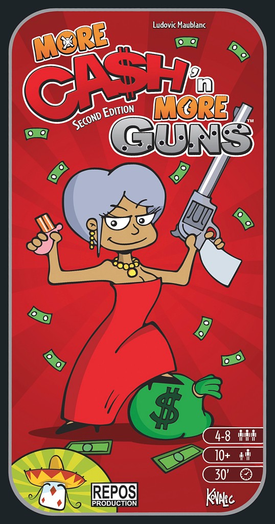 Imagen de juego de mesa: «Ca$h 'n Guns: More Cash 'n More Guns»