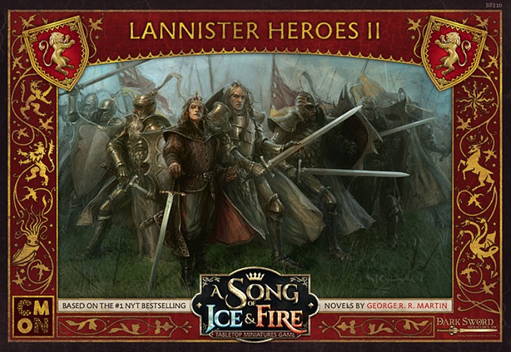 Imagen de juego de mesa: «Canción de hielo y fuego: Héroes Lannister II»