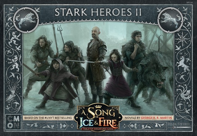 Imagen de juego de mesa: «Canción de hielo y fuego: Héroes Stark II»