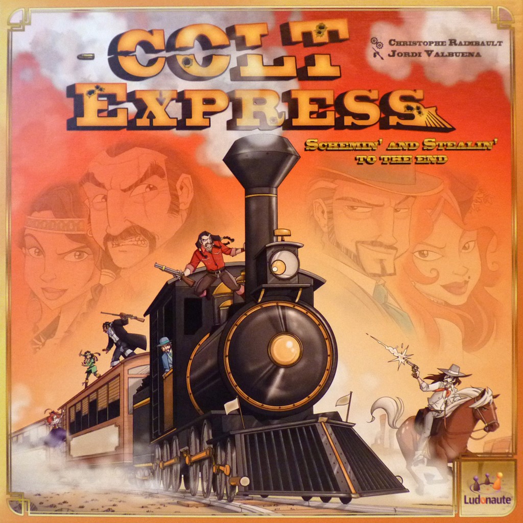 J2S] Colt Express - Ludonaute - Asmodee - Carnet des geekeries