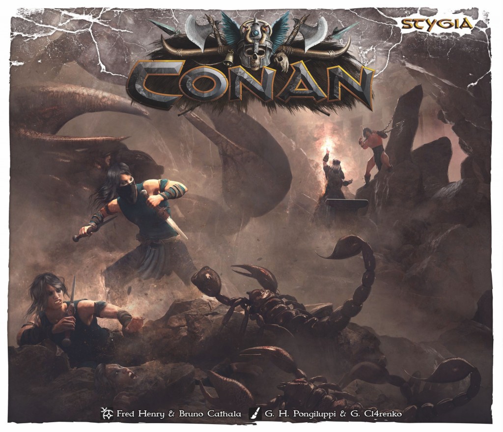 Imagen de juego de mesa: «Conan: Stygia»