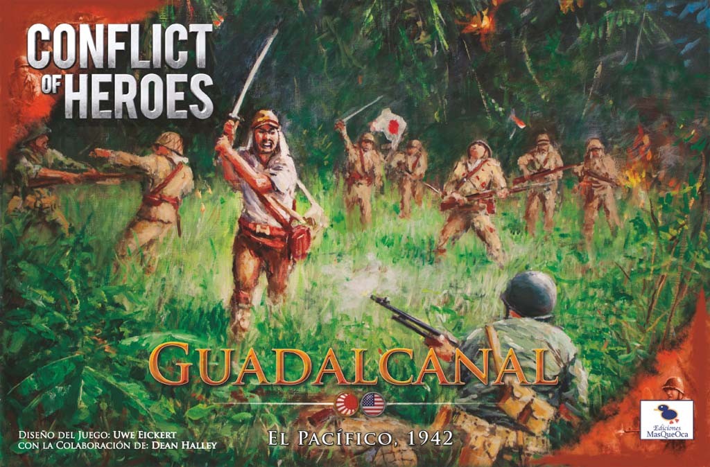 Imagen de juego de mesa: «Conflict of Heroes: Guadalcanal – El Pacífico, 1942»