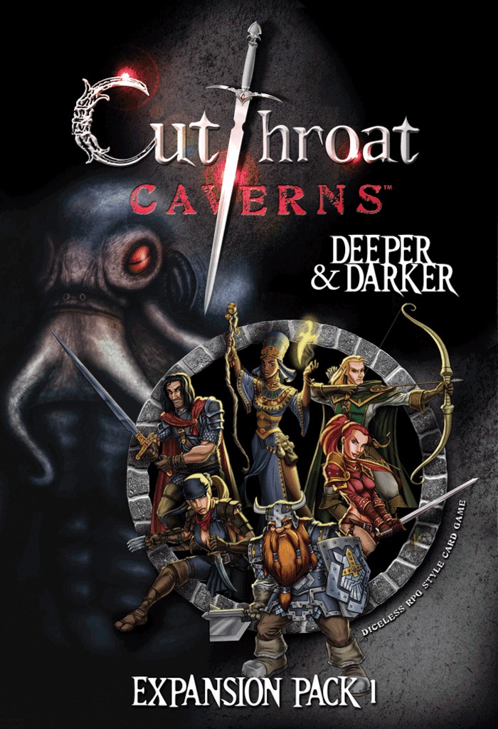 Imagen de juego de mesa: «Cutthroat Caverns: Deeper & Darker»