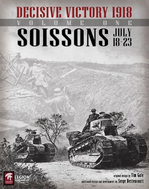 Imagen de juego de mesa: «Decisive Victory 1918: Volume 1 – Soissons»