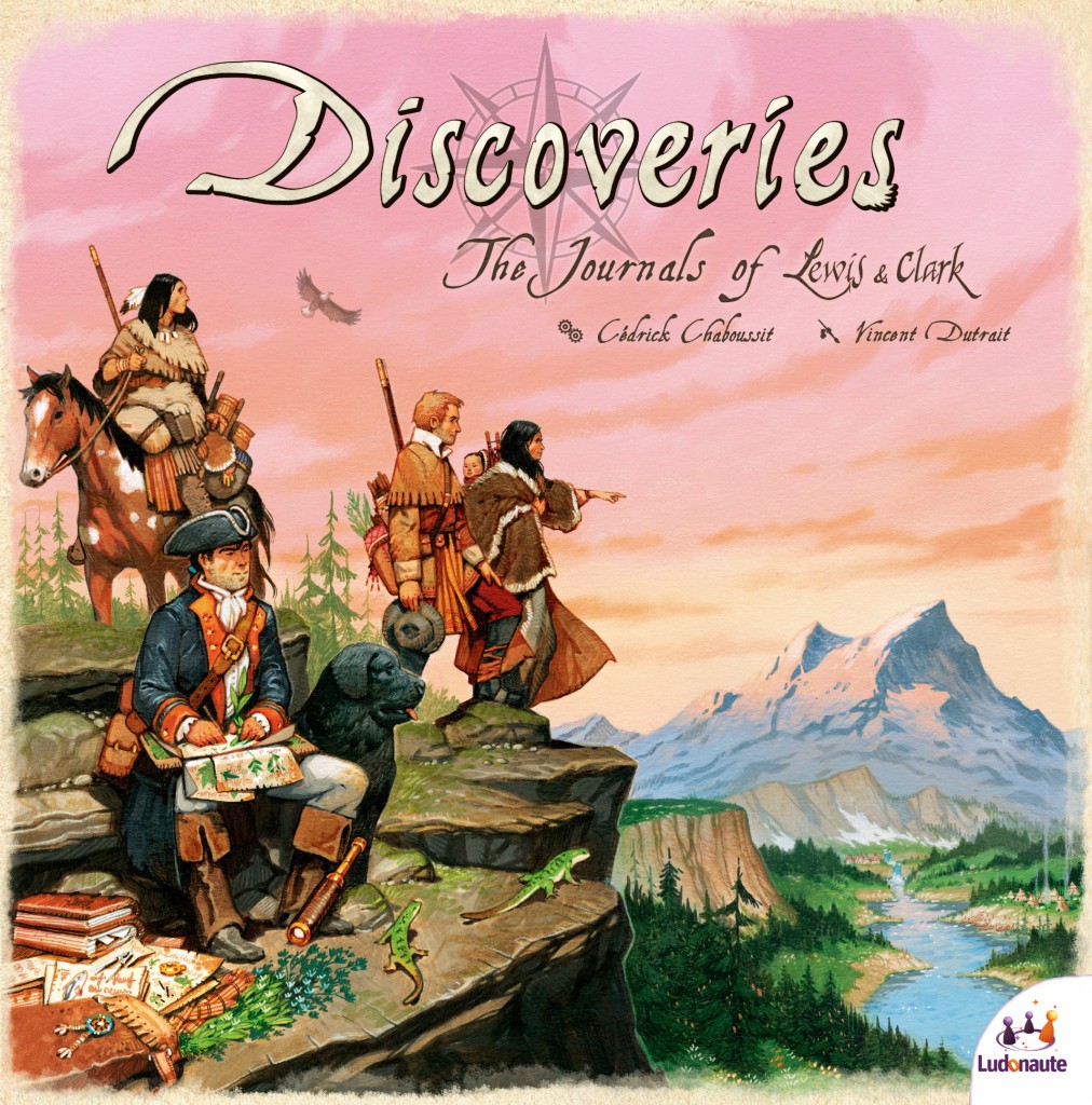 Imagen de juego de mesa: «Discoveries: The Journals of Lewis and Clark»