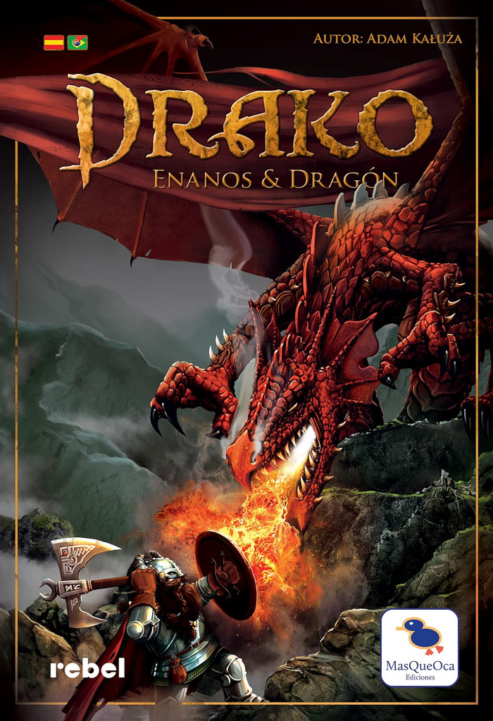 Imagen de juego de mesa: «Drako: Enanos & Dragón»
