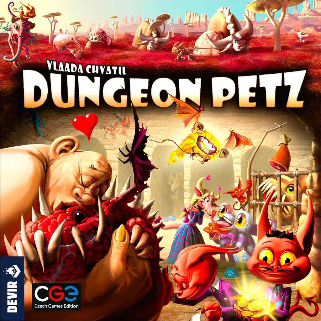Imagen de juego de mesa: «Dungeon Petz»
