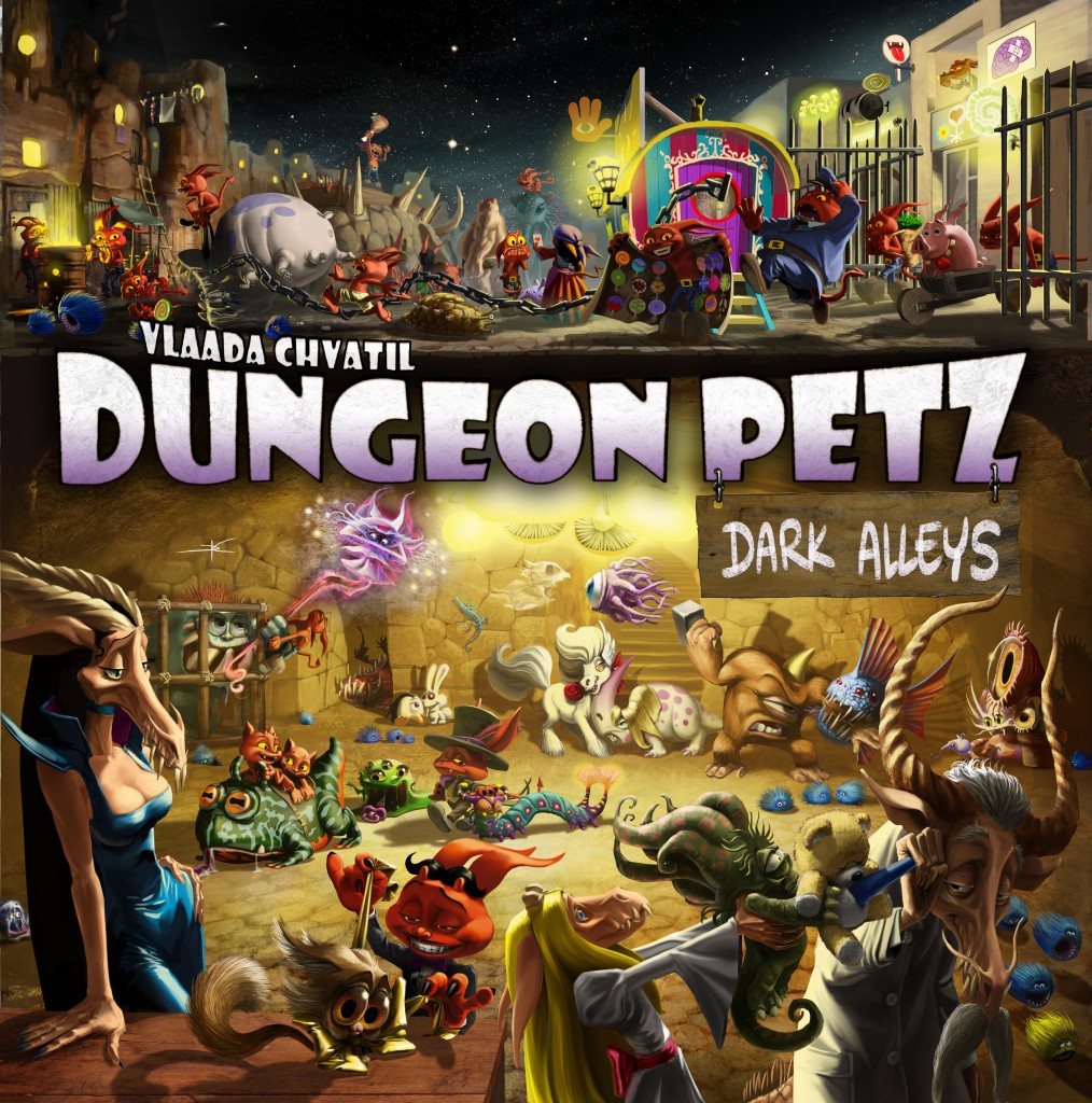 Imagen de juego de mesa: «Dungeon Petz: Callejones Oscuros»
