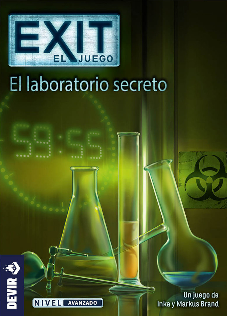 Imagen de juego de mesa: «Exit: El laboratorio secreto»