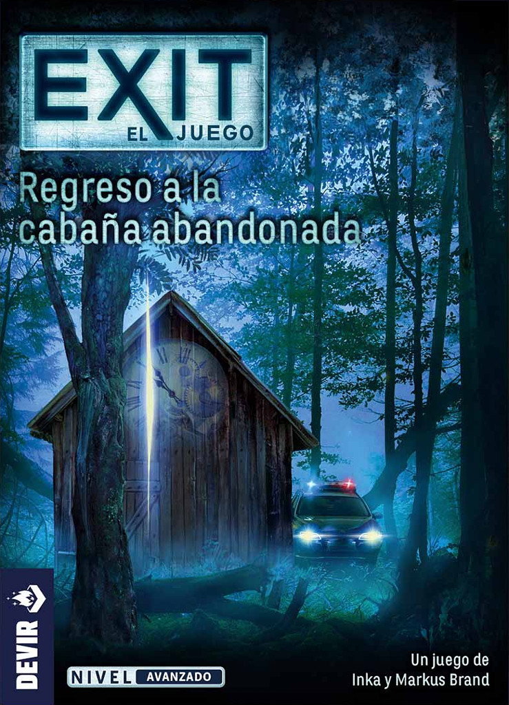 Exit la cabaña abandonada juego mesa