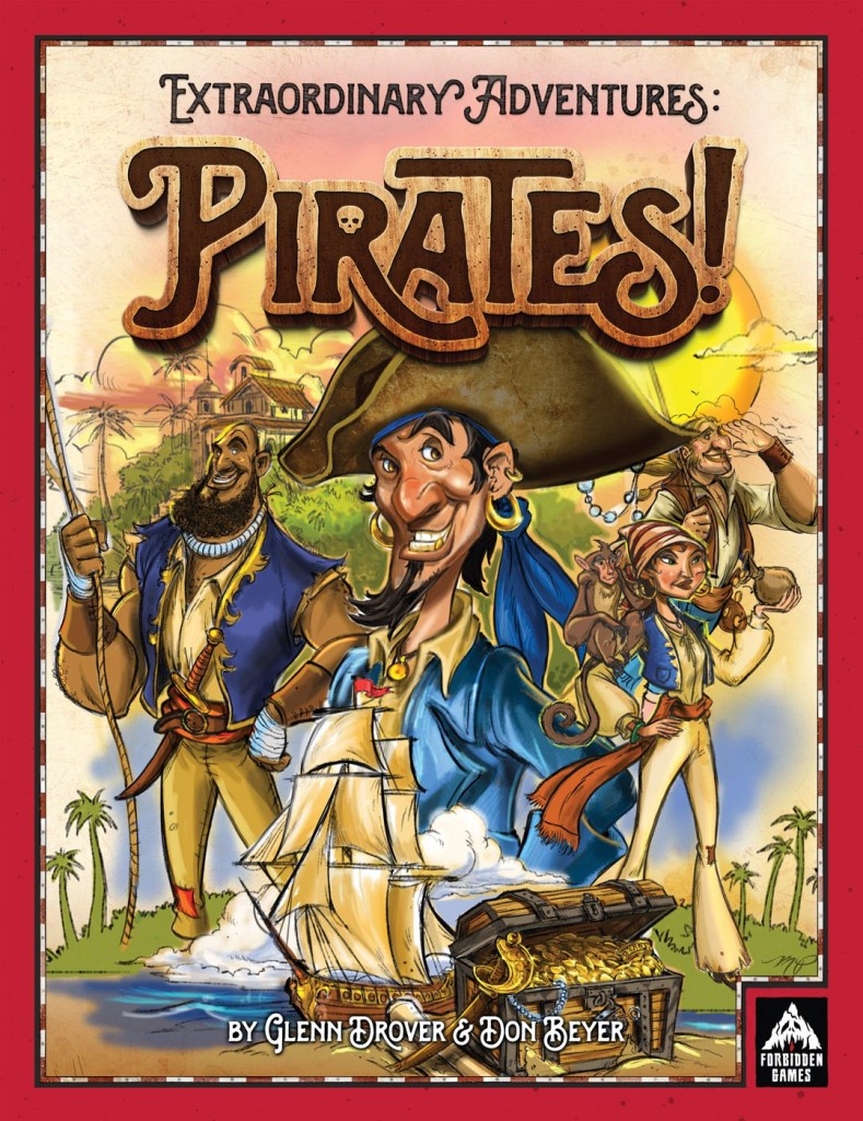 Imagen de juego de mesa: «Extraordinary Adventures: Pirates»