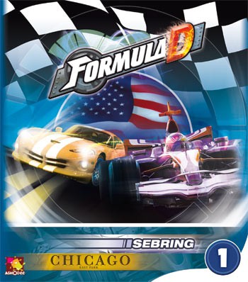 Imagen de juego de mesa: «Formula D: Circuits 1 – Sebring & Chicago»
