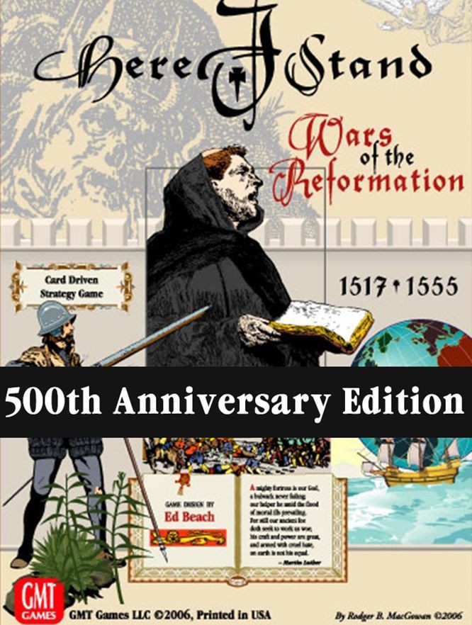 Imagen de juego de mesa: «Here I Stand (Edición 500 Aniversario)»