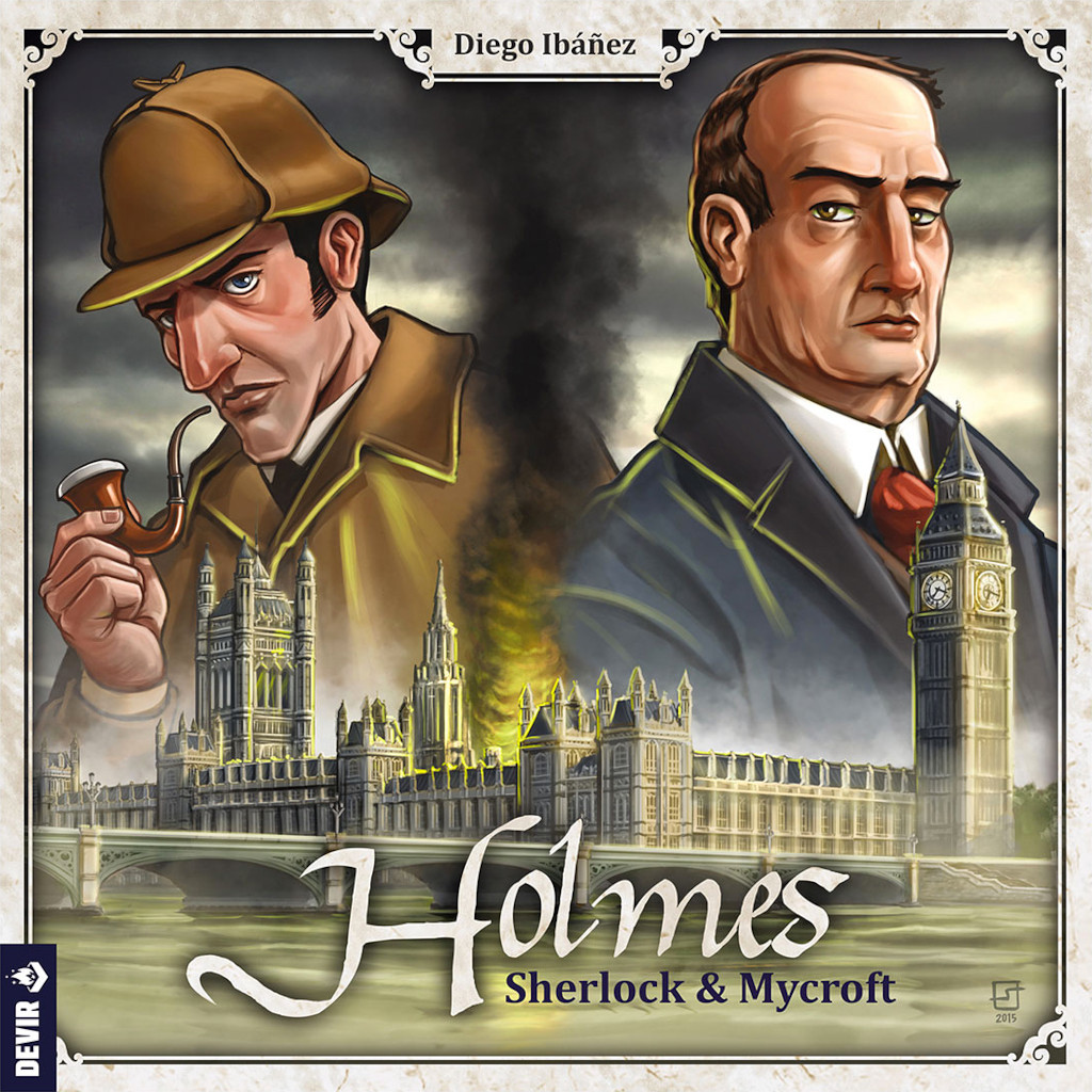 Imagen de juego de mesa: «Holmes: Sherlock & Mycroft»