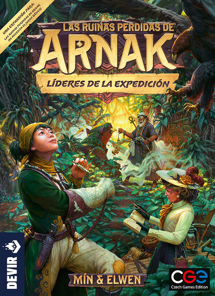 Imagen de juego de mesa: «Las ruinas perdidas de Arnak: Líderes de la expedición»
