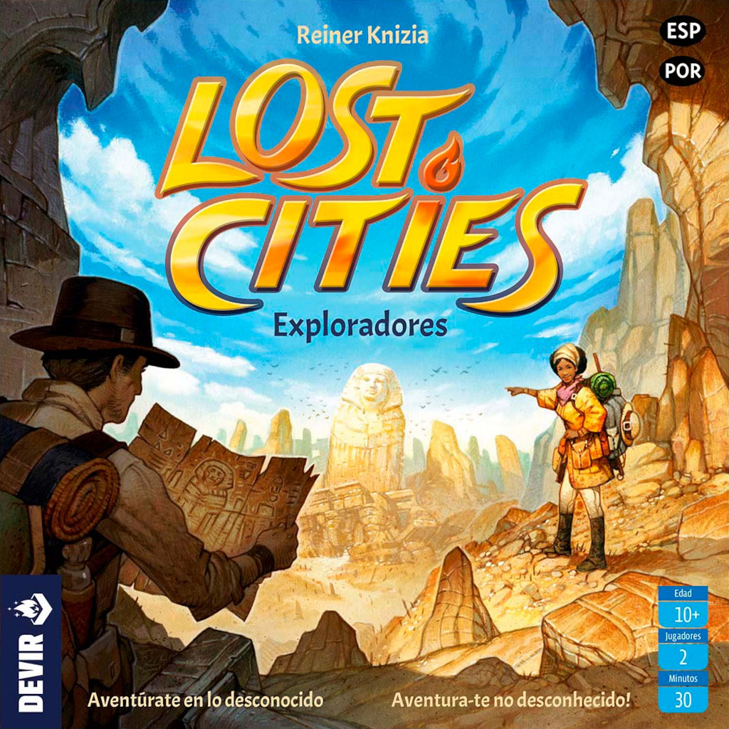 Imagen de juego de mesa: «Lost Cities: Exploradores »