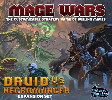 Imagen de juego de mesa: «Mage Wars: Druid vs. Necromancer»