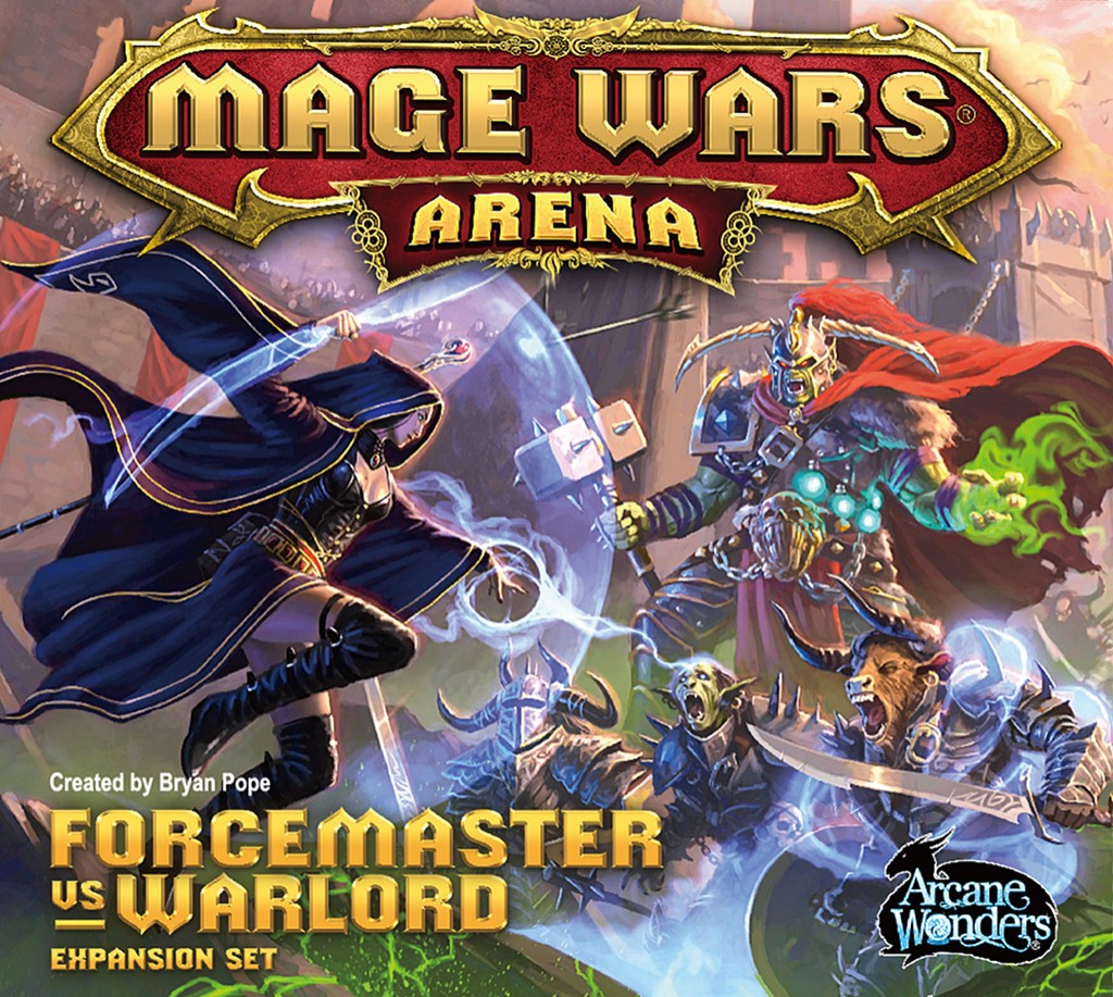 Imagen de juego de mesa: «Mage Wars: Forcemaster vs. Warlord»