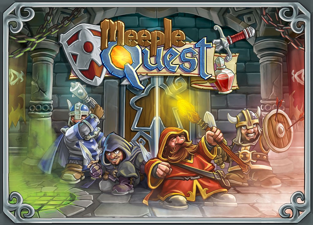 Imagen de juego de mesa: «Meeple Quest»