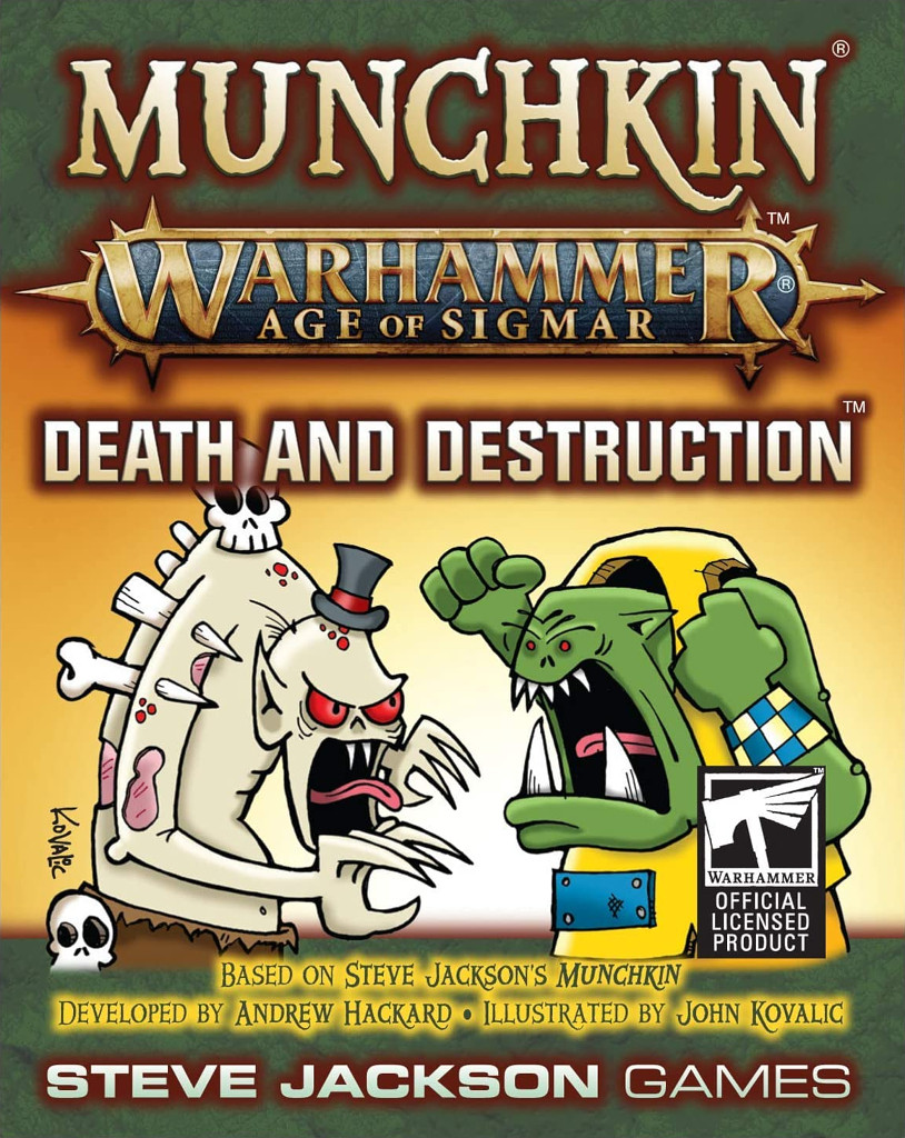 Munchkin Warhammer: Age of Sigmar – Muerte y Destrucción ~ Juego