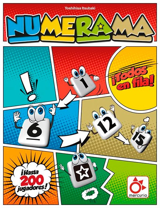 Imagen de juego de mesa: «Numerama»