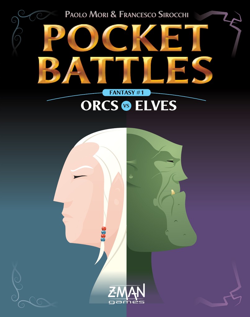 Imagen de juego de mesa: «Pocket Battles: Orcs vs. Elves »